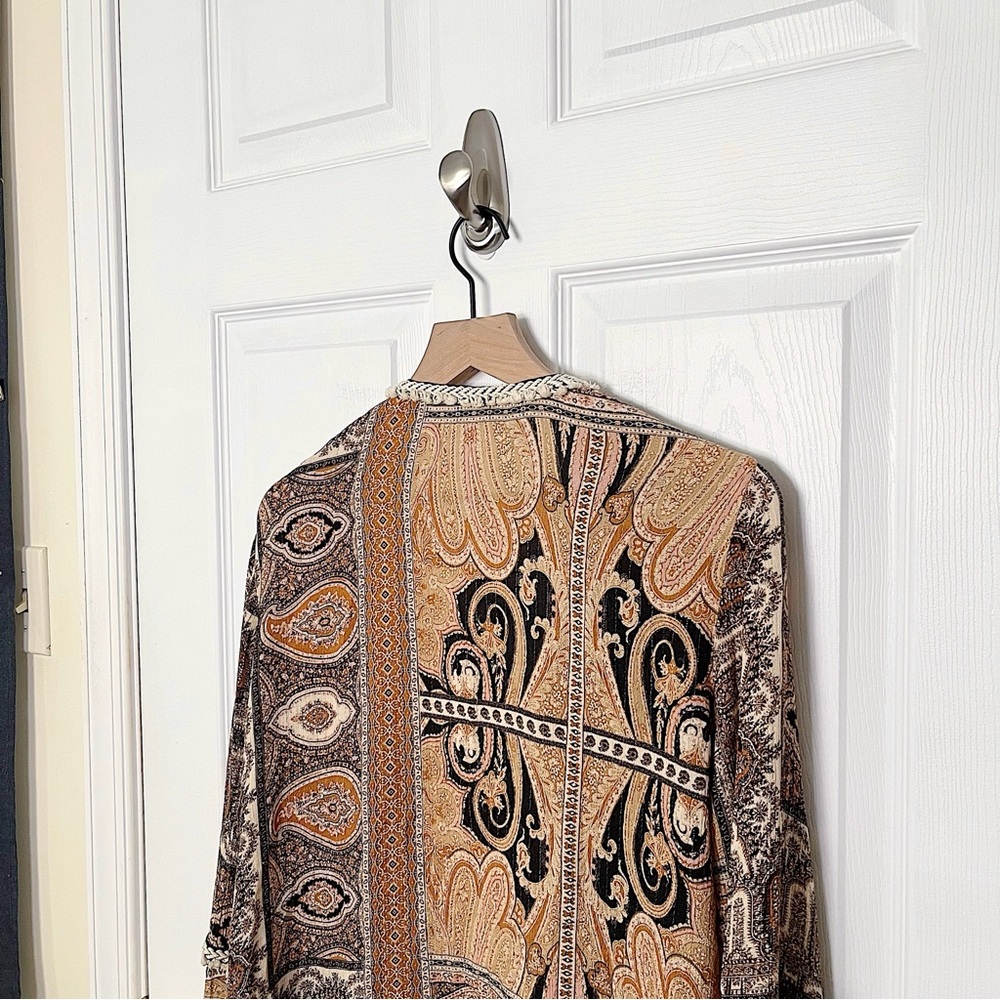 ✧･ﾟgroovy paisley open-front top - Picture 7 of 9